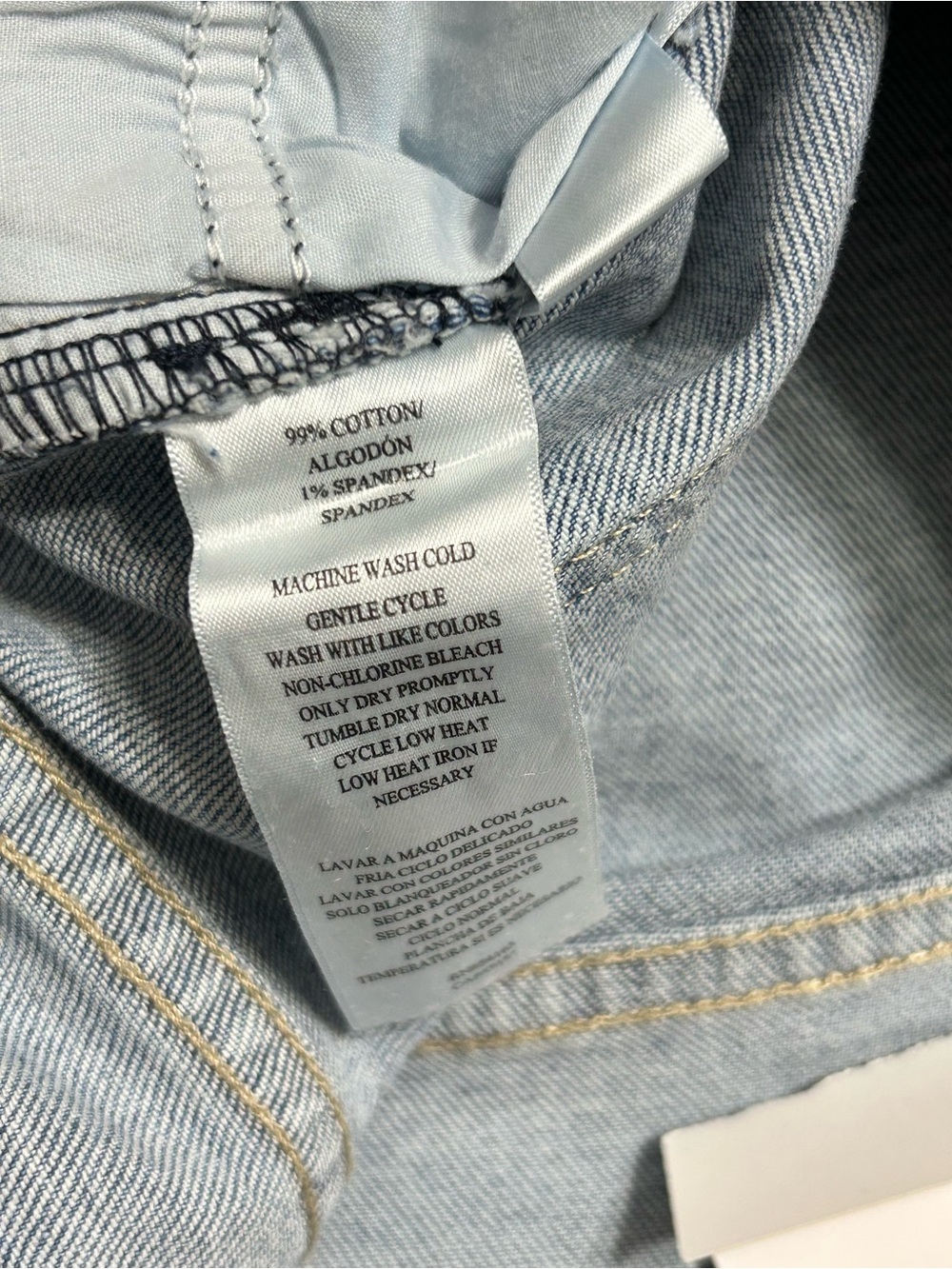 New! Calvin Klein Jeans High Rise Straight Leg Jeans Womens Size 8 - Picture 8 of 9